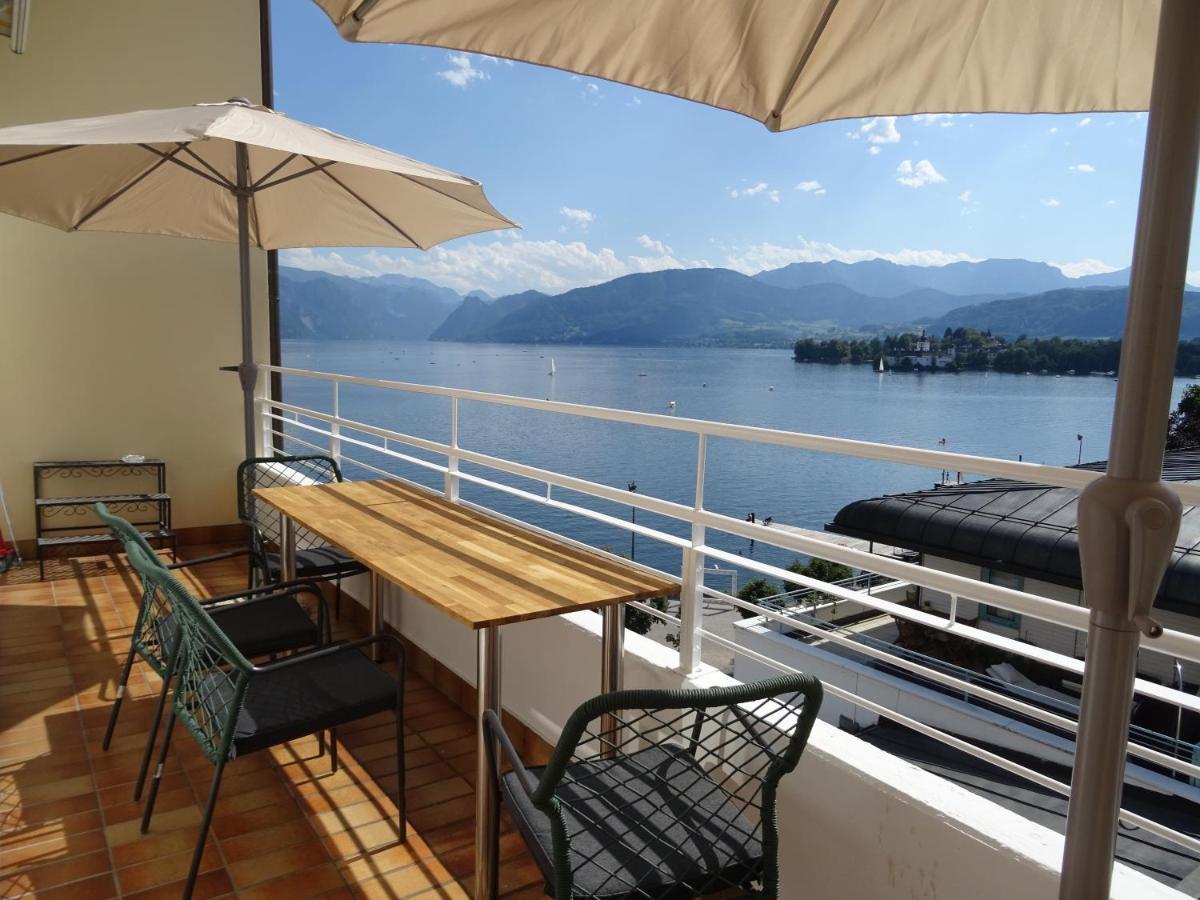 Fantastic Lake And Mountain View, First Row Lakeside Gmunden Exterior foto